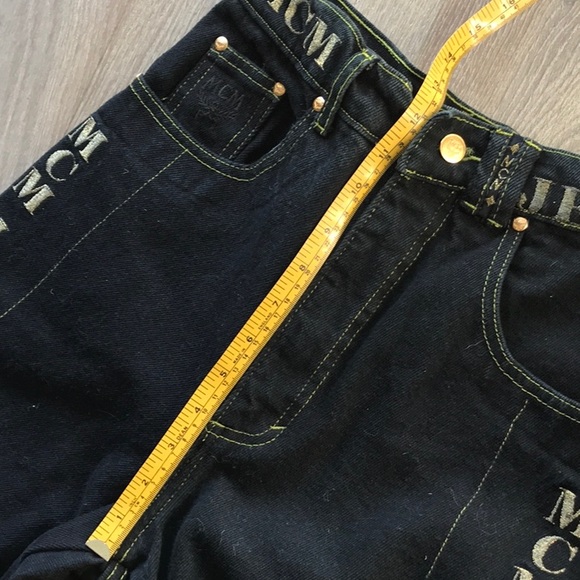 MCM, DESIGNER MICHAEL CORMER MÜNCHEN RARE HIGH RISE STUNNING JEAN - Picture 8 of 11